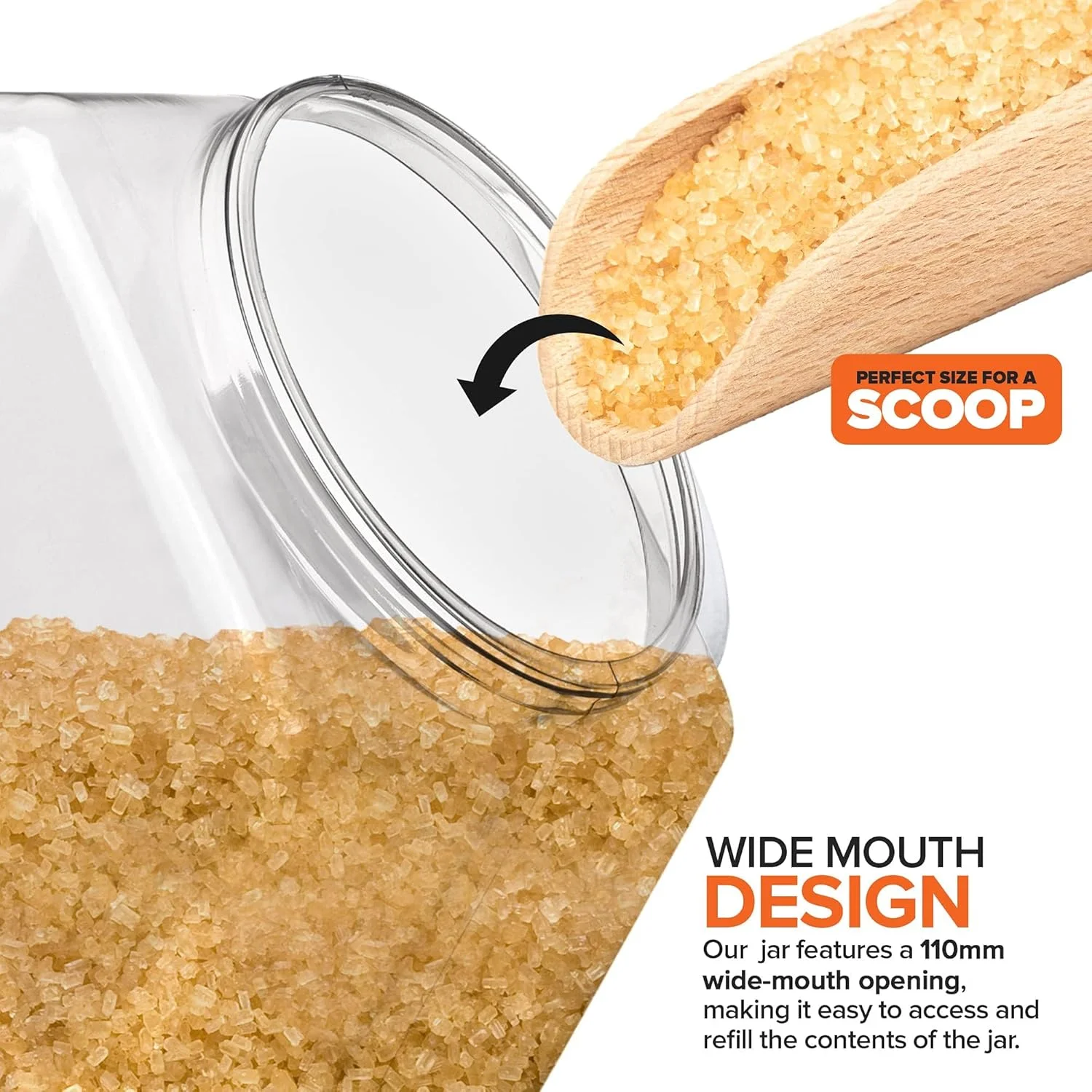 ظروف کوکی شش ضلعی 3800 میلی لیتری با درب، ظروف پلاستیکی دهانه گشاد با درب، پلاستیک شفاف نشکن قابل استفاده مجدد و بازیافت برای کوکی ها، آب نبات، پودر لباسشویی (2 عدد) ظروف کوکی شش ضلعی 3800 میلی لیتری با درب، ظروف پلاستیکی دهانه گشاد با درب، پلاستیک شفاف نشکن قابل استفاده مجدد و بازیافت برای کوکی ها، آب نبات، پودر لباسشویی (2 عدد)