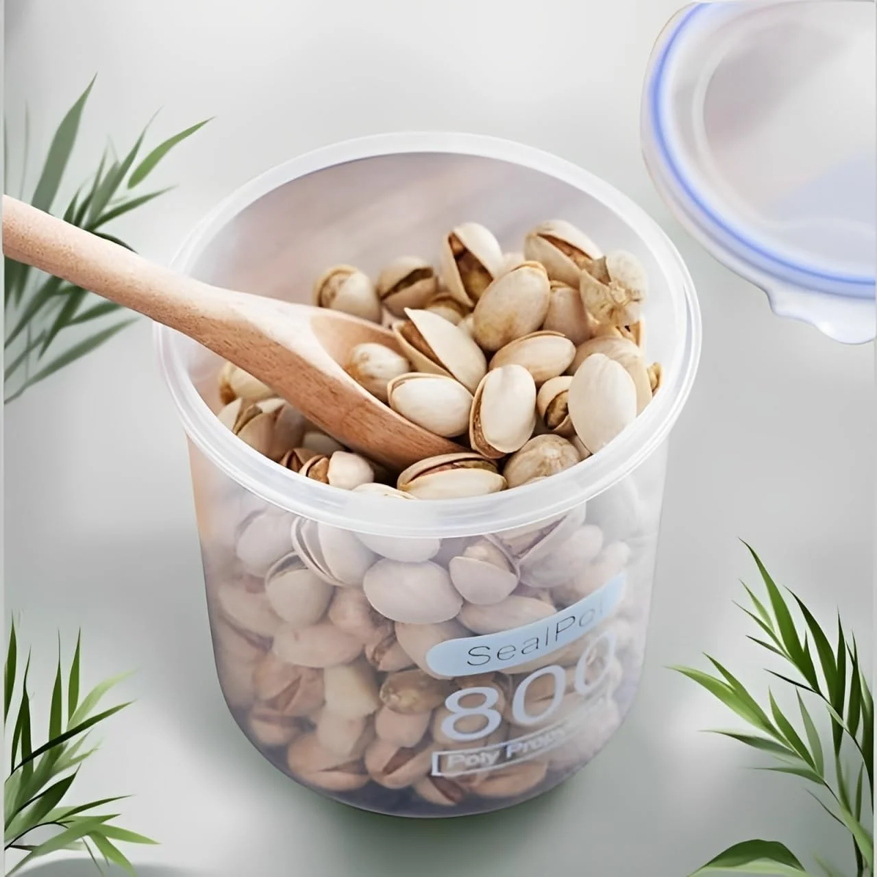 ظروف نگهداری مواد غذایی کوچک گورگسکید، 3 تکه، با درب های محکم - پلاستیک درجه مواد غذایی، ظروف آشپزخانه برای ادویه جات، قهوه، چای، تنقلات و سازماندهی انبار ظروف نگهداری مواد غذایی کوچک گورگسکید، 3 تکه، با درب های محکم - پلاستیک درجه مواد غذایی، ظروف آشپزخانه برای ادویه جات، قهوه، چای، تنقلات و سازماندهی انبار