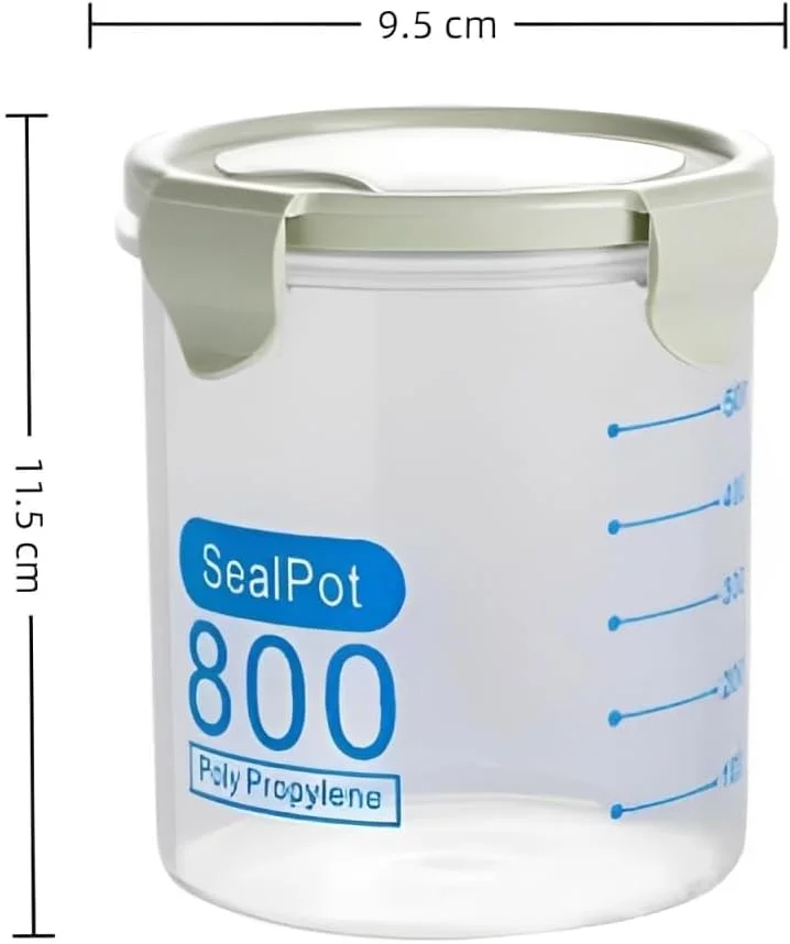 ظروف نگهداری مواد غذایی کوچک گورگسکید، 3 تکه، با درب های محکم - پلاستیک درجه مواد غذایی، ظروف آشپزخانه برای ادویه جات، قهوه، چای، تنقلات و سازماندهی انبار ظروف نگهداری مواد غذایی کوچک گورگسکید، 3 تکه، با درب های محکم - پلاستیک درجه مواد غذایی، ظروف آشپزخانه برای ادویه جات، قهوه، چای، تنقلات و سازماندهی انبار