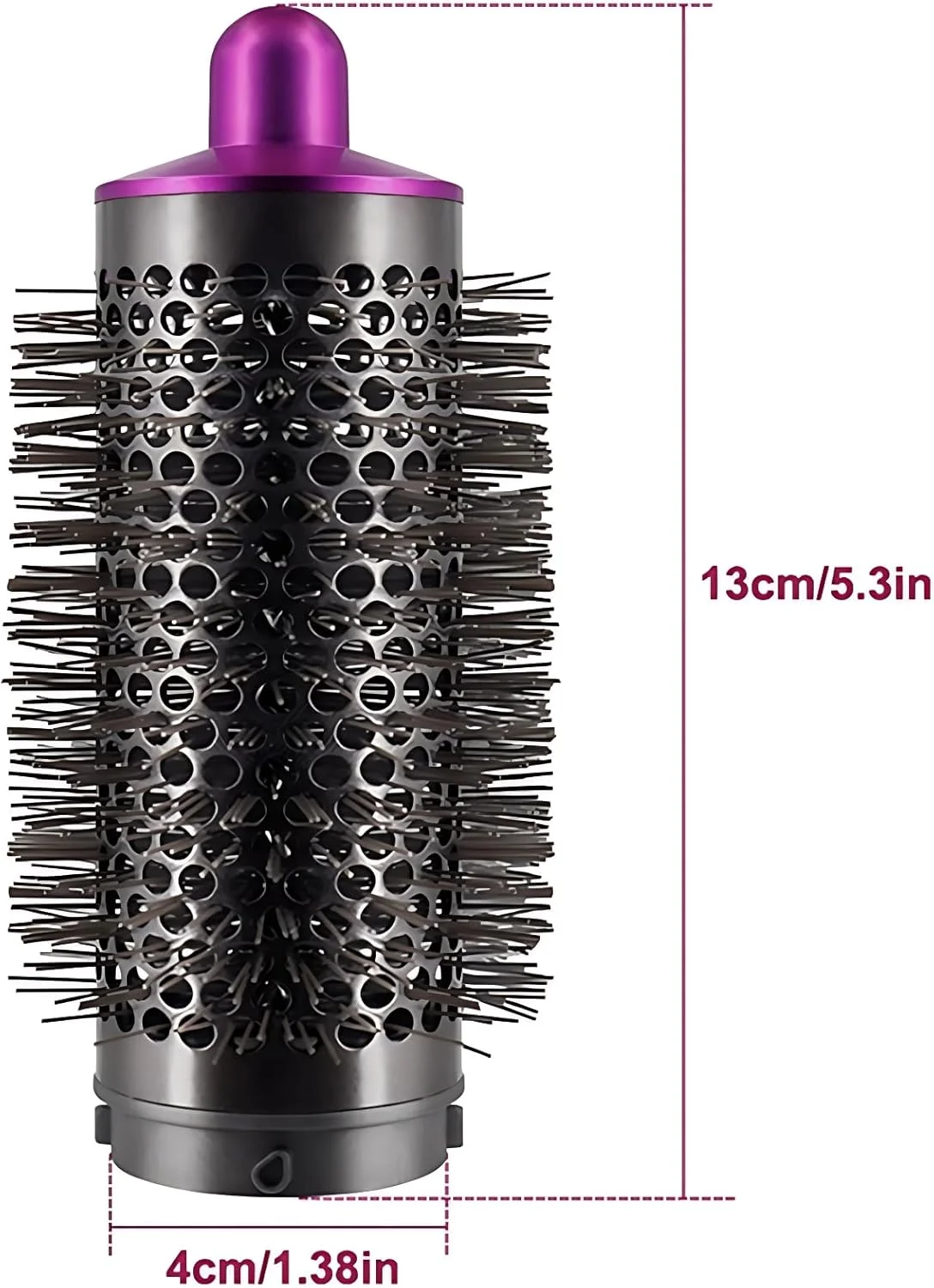 برس حجم دهنده گرد، سری شانه استوانه ای و آداپتور برای حالت دهنده مو دایسون ایررپ / لوازم جانبی سشوار سوپرسونیک، ابزار فر کننده مو، رز قرمز و خاکستری برس حجم دهنده گرد، سری شانه استوانه ای و آداپتور برای حالت دهنده مو دایسون ایررپ / لوازم جانبی سشوار سوپرسونیک، ابزار فر کننده مو، رز قرمز و خاکستری