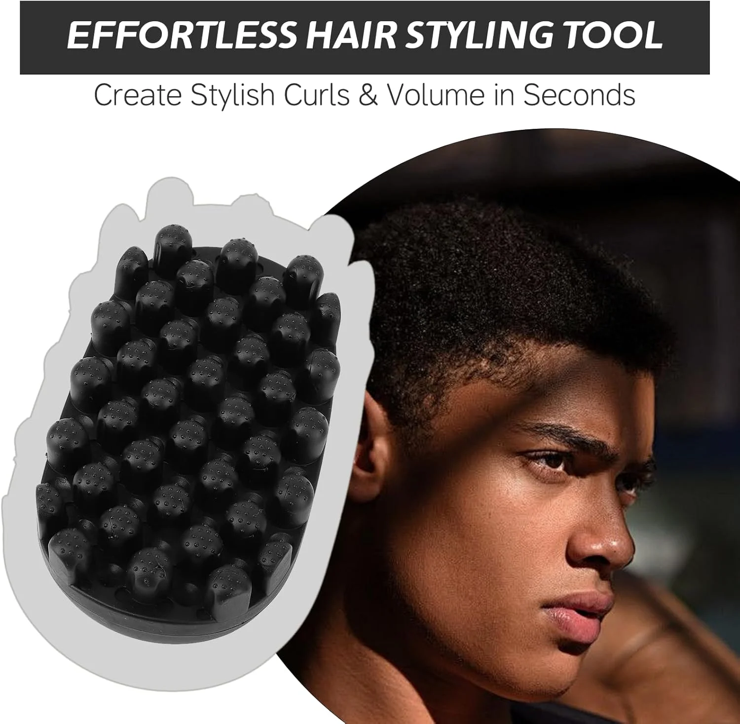 برس فر کننده مو لاستیکی: اسفنج Twist King برای موهای آفریقایی، ابزار فر کننده اسفنجی بادوام و قابل شستشو ایده آل (دندانه کوچک) برس فر کننده مو لاستیکی: اسفنج Twist King برای موهای آفریقایی، ابزار فر کننده اسفنجی بادوام و قابل شستشو ایده آل (دندانه کوچک)