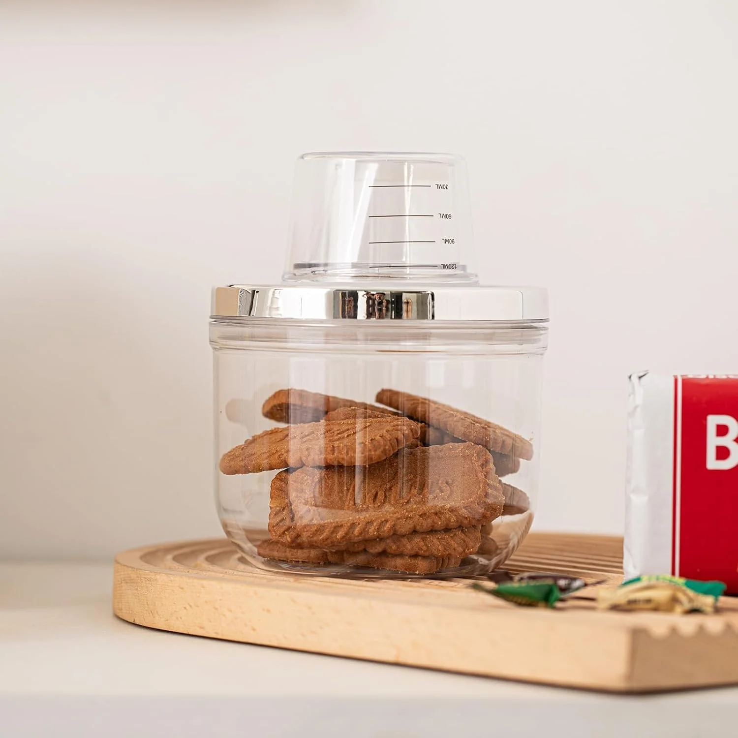 ظرف نگهداری مواد غذایی پلاستیکی اکسفور مدل 30oz بدون BPA، با درب سیلیکونی هواگیر - ظرف بادوام و شفاف برای کوکی ها، آبنبات، پاستا، مواد خشک، سازماندهی انبار و پیشخوان آشپزخانه ظرف نگهداری مواد غذایی پلاستیکی اکسفور مدل 30oz بدون BPA، با درب سیلیکونی هواگیر - ظرف بادوام و شفاف برای کوکی ها، آبنبات، پاستا، مواد خشک، سازماندهی انبار و پیشخوان آشپزخانه