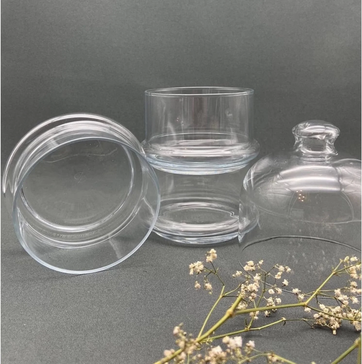 ظرف شیشه ای پلاستیکی 3 طبقه Fitto - شیشه های شفاف داروخانه ای با درب - ظرف ذخیره سازی برای غذا، آب نبات، بیسکویت، کلوچه، سازمان دهنده آشپزخانه و حمام، شیشه های انباری ظرف شیشه ای پلاستیکی 3 طبقه Fitto - شیشه های شفاف داروخانه ای با درب - ظرف ذخیره سازی برای غذا، آب نبات، بیسکویت، کلوچه، سازمان دهنده آشپزخانه و حمام، شیشه های انباری