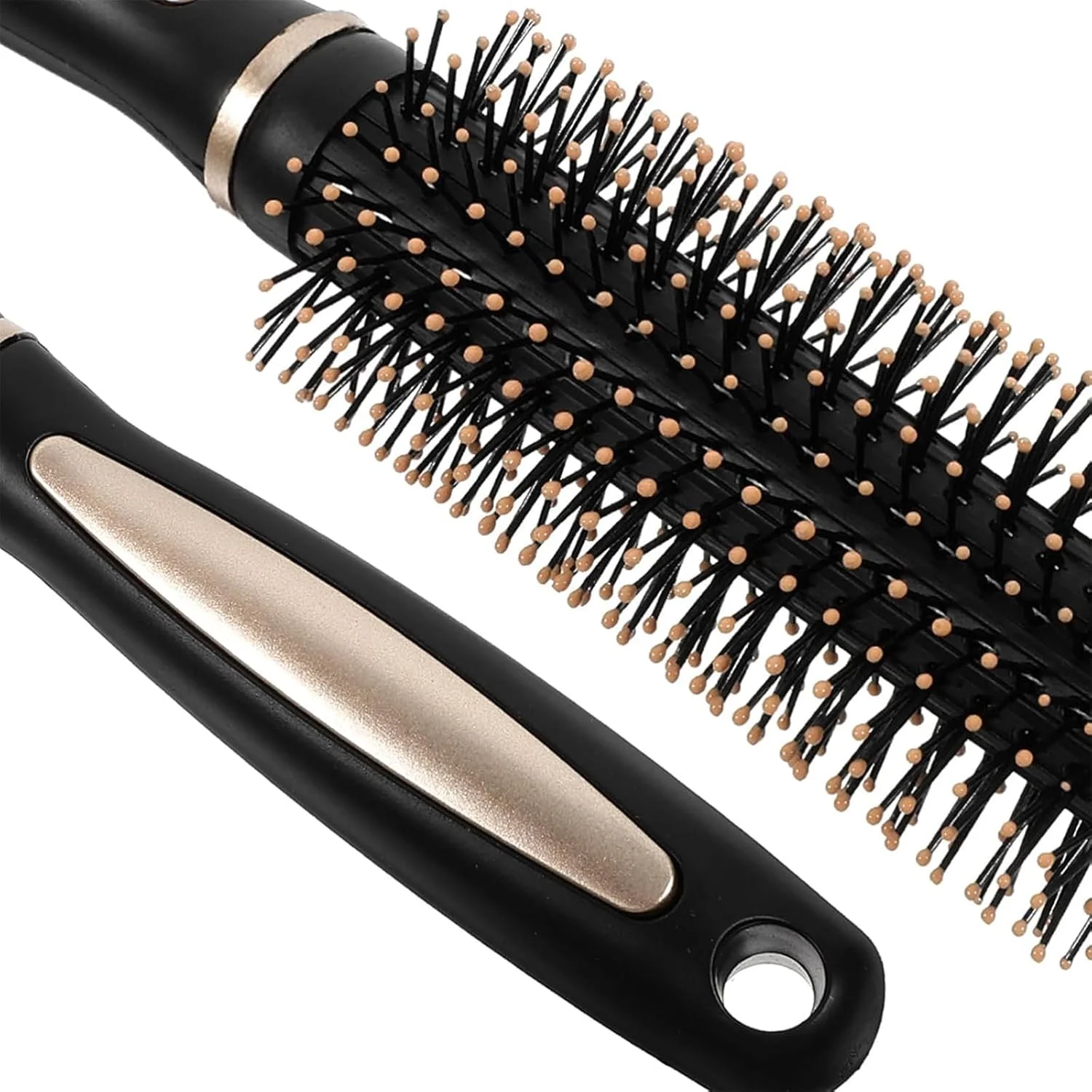 برس گرد حالت دهنده مو، ابزار حالت دهی موی خشک برای زنان، مردان و کودکان، مناسب برای فر کردن حرفه ای، خشک کردن، حالت دادن و صاف کردن مو، باز کردن گره و حالت دادن به موهای خیس یا خشک، مناسب برای انواع مو