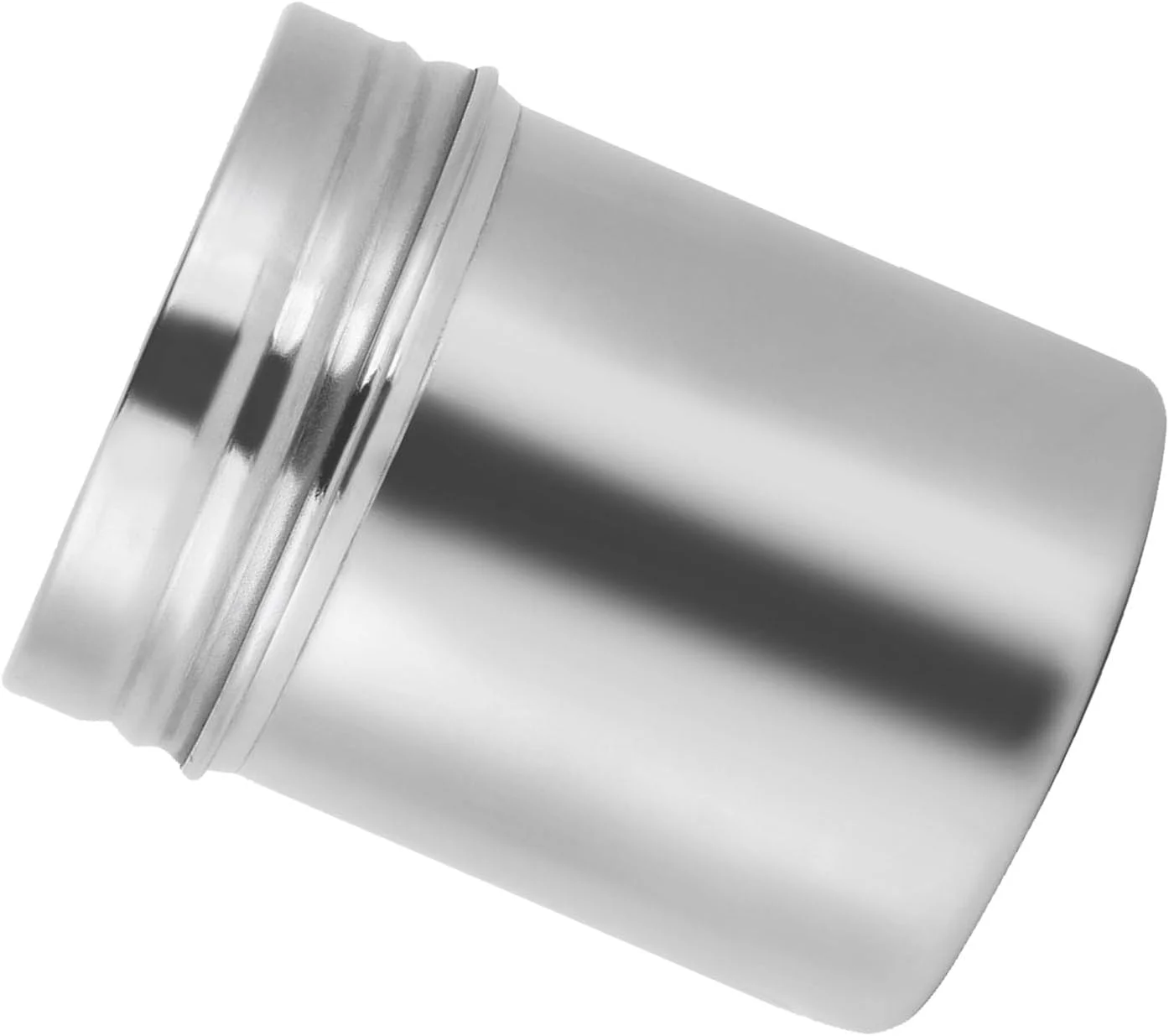 ظرف درب دار استیل 304 Eujgoov، ظرف نگهداری مواد غذایی سایز مسافرتی برای شکر، جو دوسر، مناسب کمپینگ (بزرگ) (4yga3kghip-02)