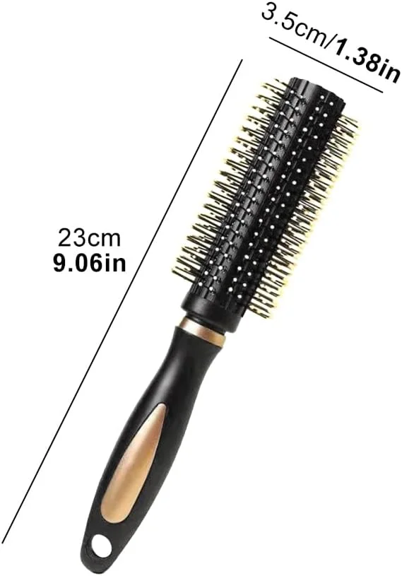 برس گرد حالت دهنده مو - ابزار حالت دهی برای صاف کردن و ایجاد موهای فر/موج دار در خانه برس گرد حالت دهنده مو - ابزار حالت دهی برای صاف کردن و ایجاد موهای فر/موج دار در خانه