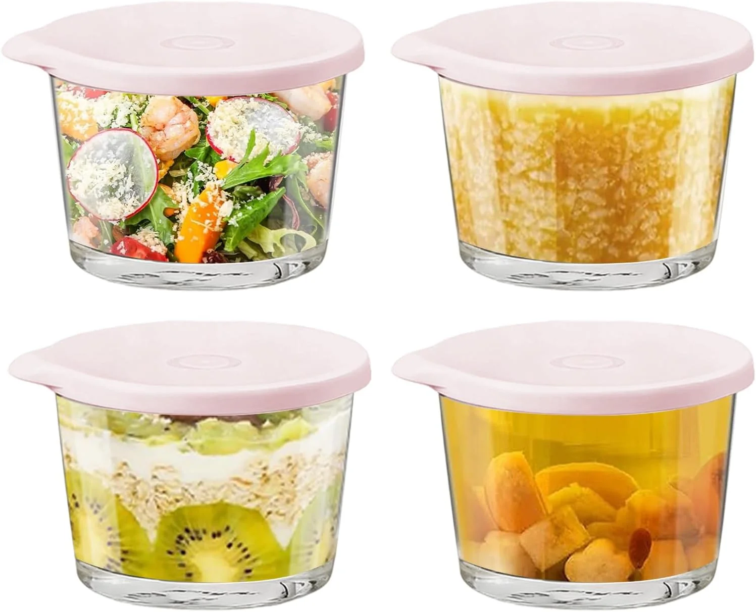 کاسه های شیشه ای ذخیره سازی | شیشه های قابل استفاده مجدد و قابل انباشت هوا | نگهدارنده آماده سازی غذا و باقیمانده | برای آماده سازی غذا، میان وعده، پخت و پز یک شبه، پخت، انبار، یخچال، فریزر، ناهار، سالاد، سوپ، ماست، میوه کاسه های شیشه ای ذخیره سازی | شیشه های قابل استفاده مجدد و قابل انباشت هوا | نگهدارنده آماده سازی غذا و باقیمانده | برای آماده سازی غذا، میان وعده، پخت و پز یک شبه، پخت، انبار، یخچال، فریزر، ناهار، سالاد، سوپ، ماست، میوه