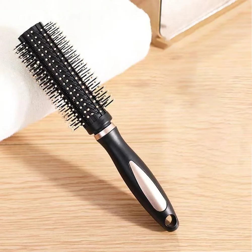 برس گرد حالت دهنده مو - ابزار حالت دهی برای صاف کردن و ایجاد موهای فر/موج دار در خانه برس گرد حالت دهنده مو - ابزار حالت دهی برای صاف کردن و ایجاد موهای فر/موج دار در خانه