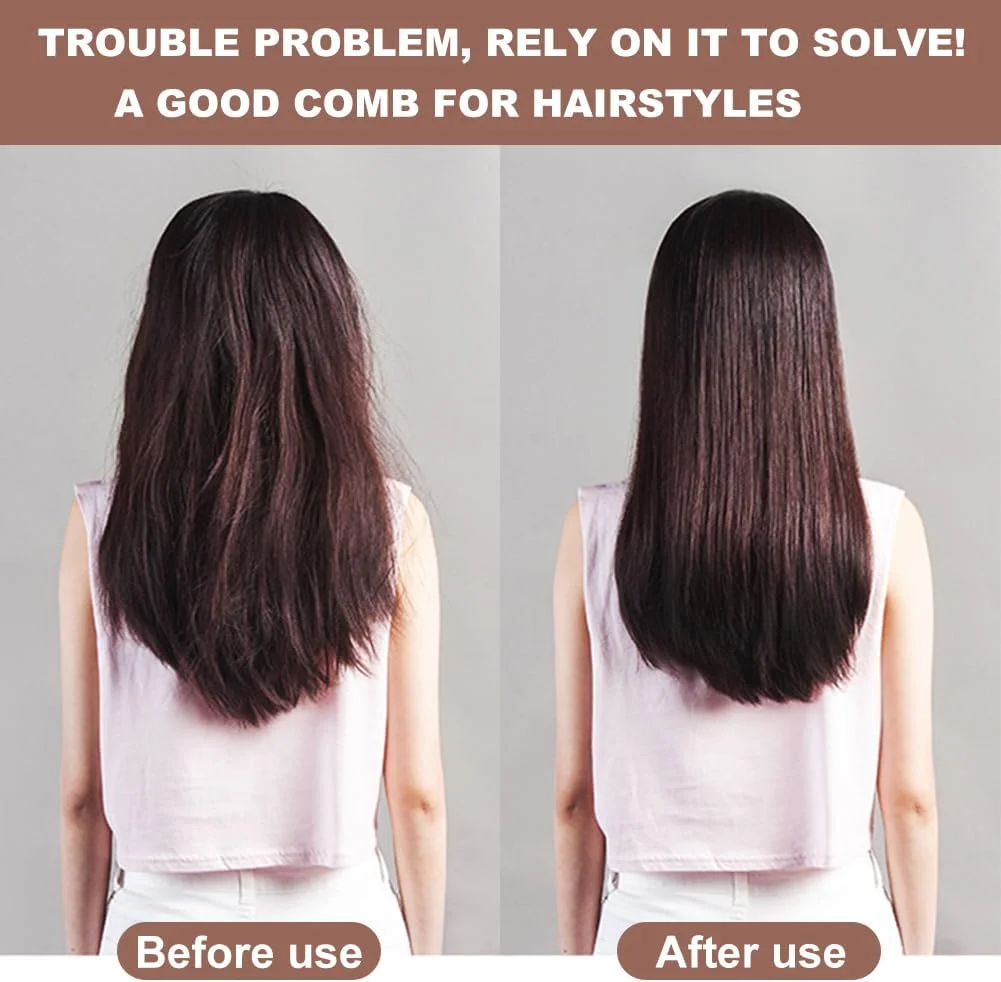 برس گرد حالت دهنده مو - ابزار حالت دهی برای صاف کردن و ایجاد موهای فر/موج دار در خانه برس گرد حالت دهنده مو - ابزار حالت دهی برای صاف کردن و ایجاد موهای فر/موج دار در خانه