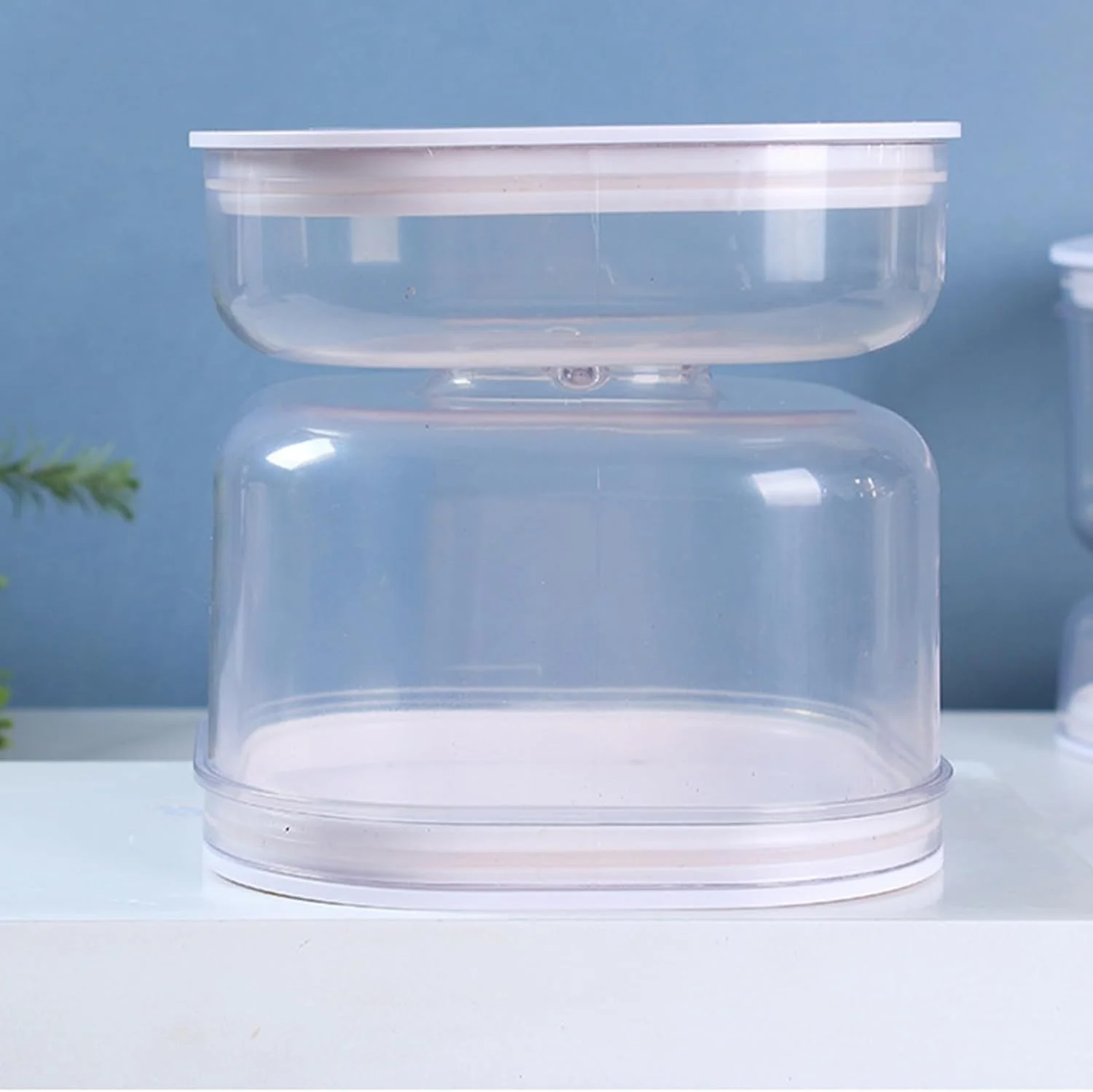 ظرف تخمیر | ظروف ترشی 400 گرمی با درب تایمر دار، جعبه نگهداری مواد غذایی با صافی - برای سالاد، آبنبات، جو دوسر، شکر، کلوچه، آماده سازی غذا، ماست، کره، مربا ظرف تخمیر | ظروف ترشی 400 گرمی با درب تایمر دار، جعبه نگهداری مواد غذایی با صافی - برای سالاد، آبنبات، جو دوسر، شکر، کلوچه، آماده سازی غذا، ماست، کره، مربا