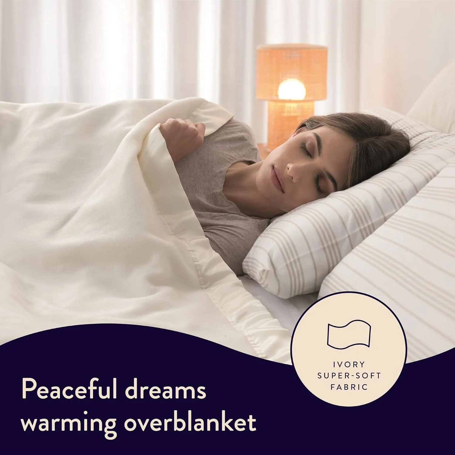 پتو برقی تک نفره Dreamland Peaceful Dreams، گرم شدن سریع، رو تختی، 6 تنظیمات حرارتی، کنترل های ایمنی خودکار، تایمر، قابل شستشو در ماشین لباسشویی، کنترل جداشدنی، کنترلر تکی، 180 x 135 سانتی متر پتو برقی تک نفره Dreamland Peaceful Dreams، گرم شدن سریع، رو تختی، 6 تنظیمات حرارتی، کنترل های ایمنی خودکار، تایمر، قابل شستشو در ماشین لباسشویی، کنترل جداشدنی، کنترلر تکی، 180 x 135 سانتی متر