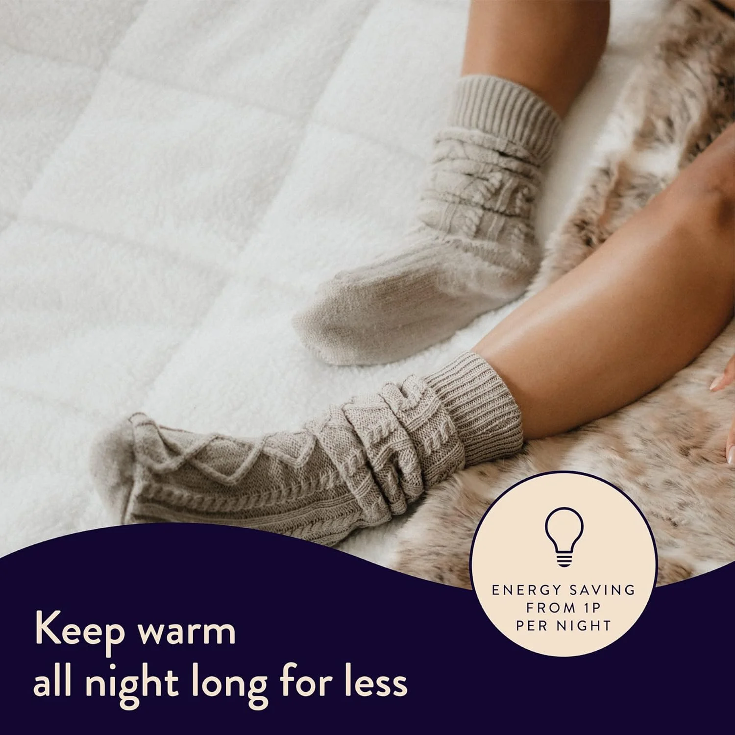 زیرانداز برقی گرمایشی سریع Dreamland Intelliheat+ Scandi سایز کامل تخت، پتوی برقی سایز کینگ 200 x 150 سانتی متر، دارای بندهای کشی، 2 کنترل، 6 تنظیمات دما و تایمر، قابل شستشو در ماشین لباسشویی زیرانداز برقی گرمایشی سریع Dreamland Intelliheat+ Scandi سایز کامل تخت، پتوی برقی سایز کینگ 200 x 150 سانتی متر، دارای بندهای کشی، 2 کنترل، 6 تنظیمات دما و تایمر، قابل شستشو در ماشین لباسشویی