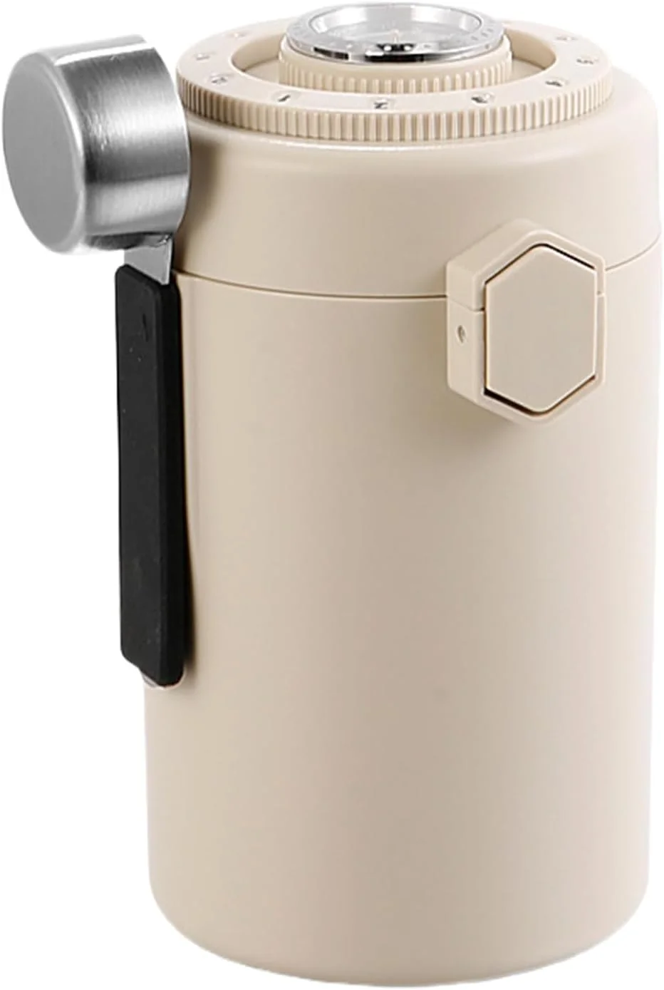 ظرف نگهداری قهوه | شیشه آشپزخانه خلاء و ضد هوا با نشانگر تاریخ | ظرف نگهداری مواد غذایی استیل ضد زنگ آشپزخانه | برای برنج چای شکر غلات آرد لوبیا و پودر قهوه