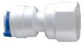 اتصالات سریع لوله ای Realgoal، اتصال مستقیم مادگی رزوه ای 1/4 اینچ به لوله 1/4 اینچ، مناسب برای سیستم فیلتر تصفیه آب اسمز معکوس (بسته 5 عددی)