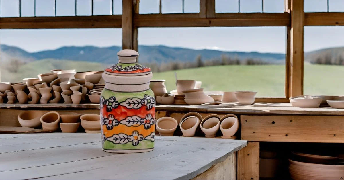 ظرف سرامیکی تزئینی با درب برای پیشخوان آشپزخانه، میز غذاخوری، لوازم جانبی منزل، چاشنی، ترشی، ادویه، قهوه، چای، قوطی شکر، نمک، گیاهان، نگهدارنده ظروف نگهداری مواد غذایی، دست ساز