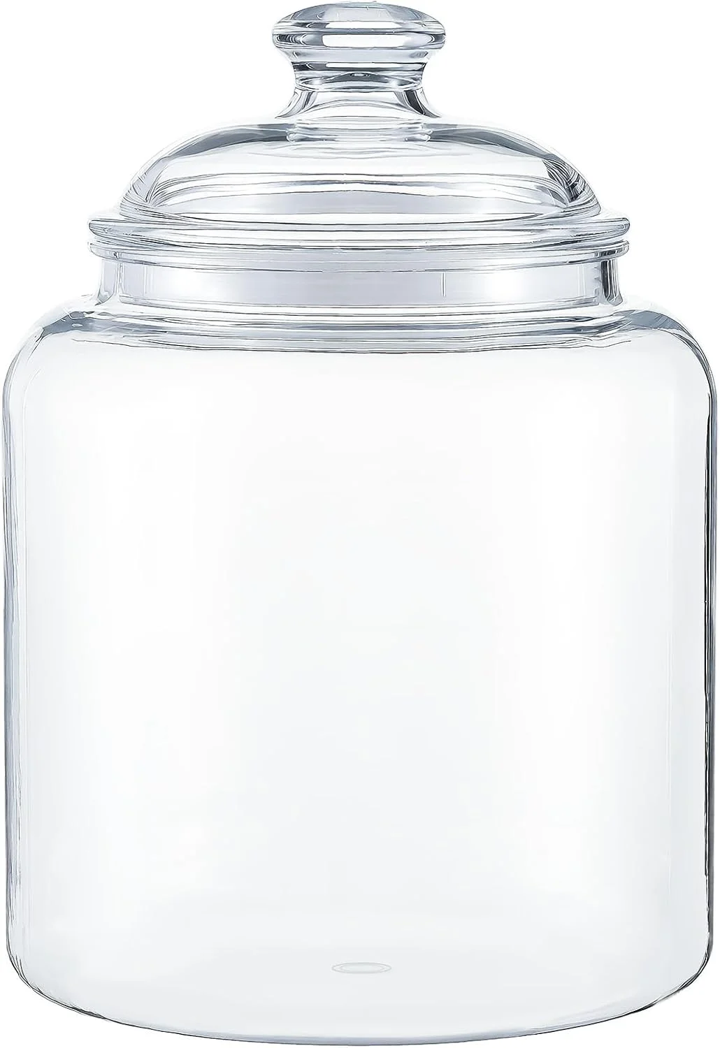 ظرف کوکی آکریلیک درب دار Dayaanee، ظرف نگهداری مواد غذایی ایده آل، قوطی انباری، قوطی های تزئینی با درب برای آشپزخانه، خانه، حمام، دکوراسیون عروسی، 3000 میلی لیتر