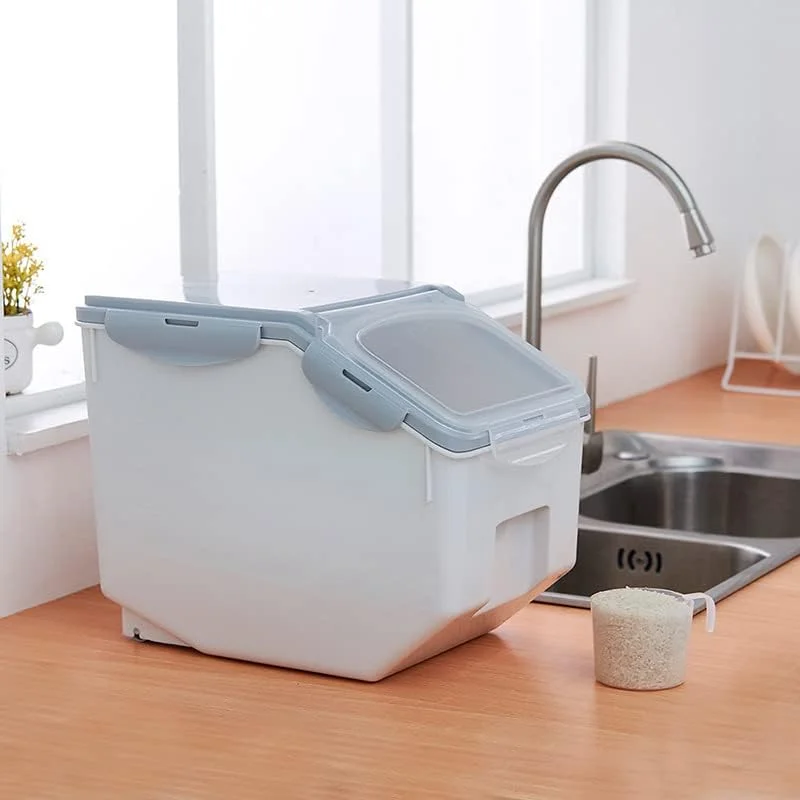 ظروف بزرگ 10 کیلوگرمی نگهداری مواد غذایی ORCHID M، سطل برنج، ظروف نگهداری مواد غذایی درب دار و پیمانه، ظروف نگهداری مواد غذایی آشپزخانه با قابلیت نگهداری هوا برای نگهداری مواد غذایی خشک، ظرف نگهداری مواد غذایی ظروف بزرگ 10 کیلوگرمی نگهداری مواد غذایی ORCHID M، سطل برنج، ظروف نگهداری مواد غذایی درب دار و پیمانه، ظروف نگهداری مواد غذایی آشپزخانه با قابلیت نگهداری هوا برای نگهداری مواد غذایی خشک، ظرف نگهداری مواد غذایی