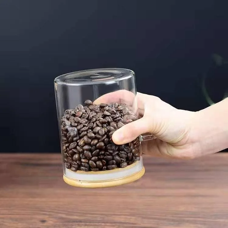 ظروف شیشه ای شفاف 450 میلی لیتری برای نگهداری مواد غذایی در آشپزخانه به همراه قاشق چوبی، ظروف کوچک درب دار با درب بامبو، ظروف نگهداری مواد غذایی با درب محکم ظروف شیشه ای شفاف 450 میلی لیتری برای نگهداری مواد غذایی در آشپزخانه به همراه قاشق چوبی، ظروف کوچک درب دار با درب بامبو، ظروف نگهداری مواد غذایی با درب محکم