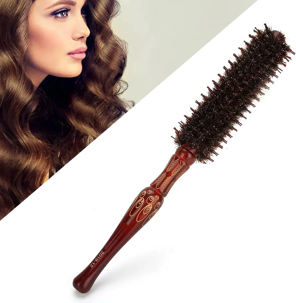 برس سشوار Meiyya، برس فر کننده چوبی، برس فر کننده حرارتی، مناسب برای تمام سنین، برای آرایشگاه ها و استفاده شخصی در منزل (#12) برس سشوار Meiyya، برس فر کننده چوبی، برس فر کننده حرارتی، مناسب برای تمام سنین، برای آرایشگاه ها و استفاده شخصی در منزل (#12)