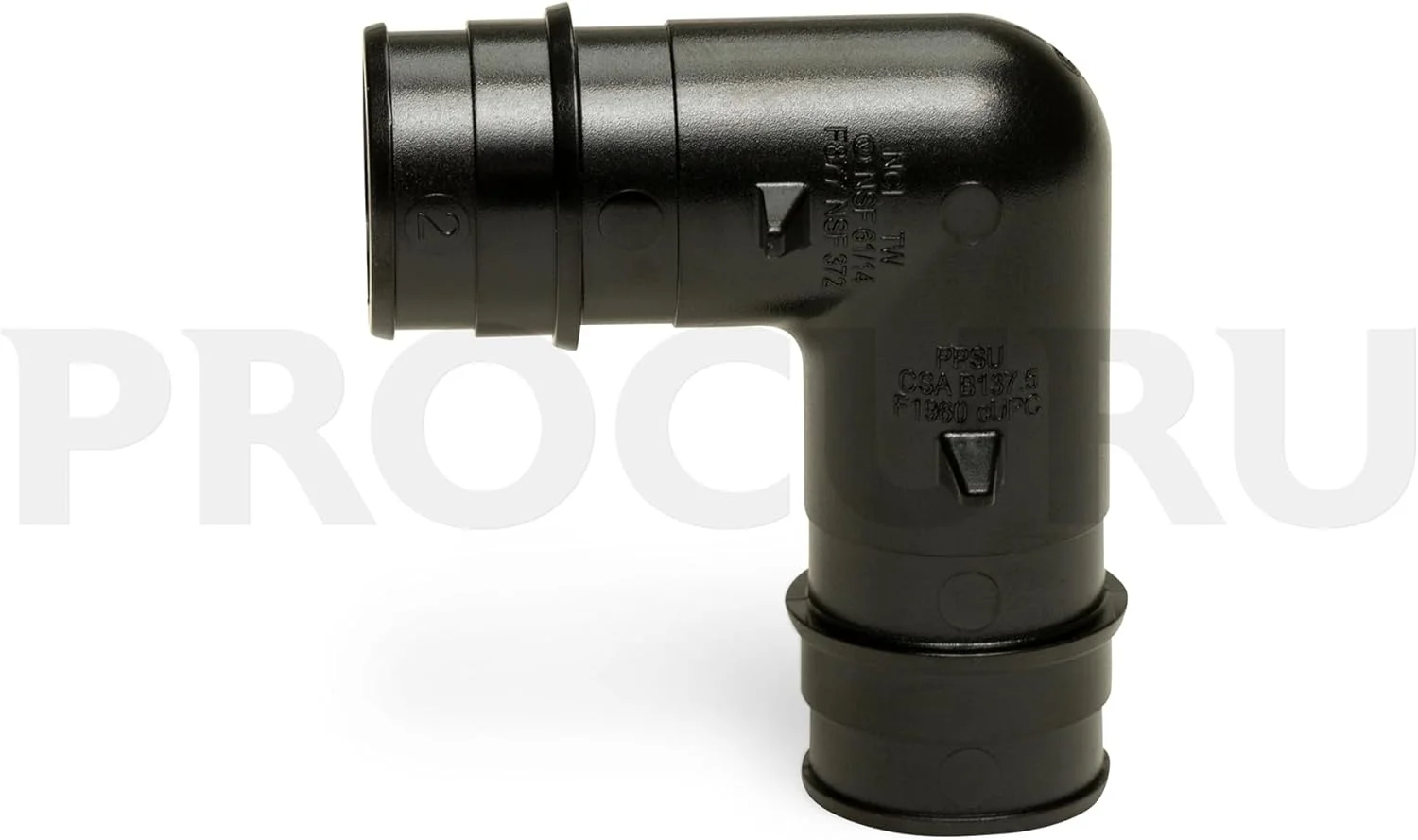 [بسته 25 عددی] زانویی 90 درجه 3/4 اینچ PROCURU، اتصالات لوله کشی PEX-A F1960، دارای گواهی ایمنی (8AP9002-25P)