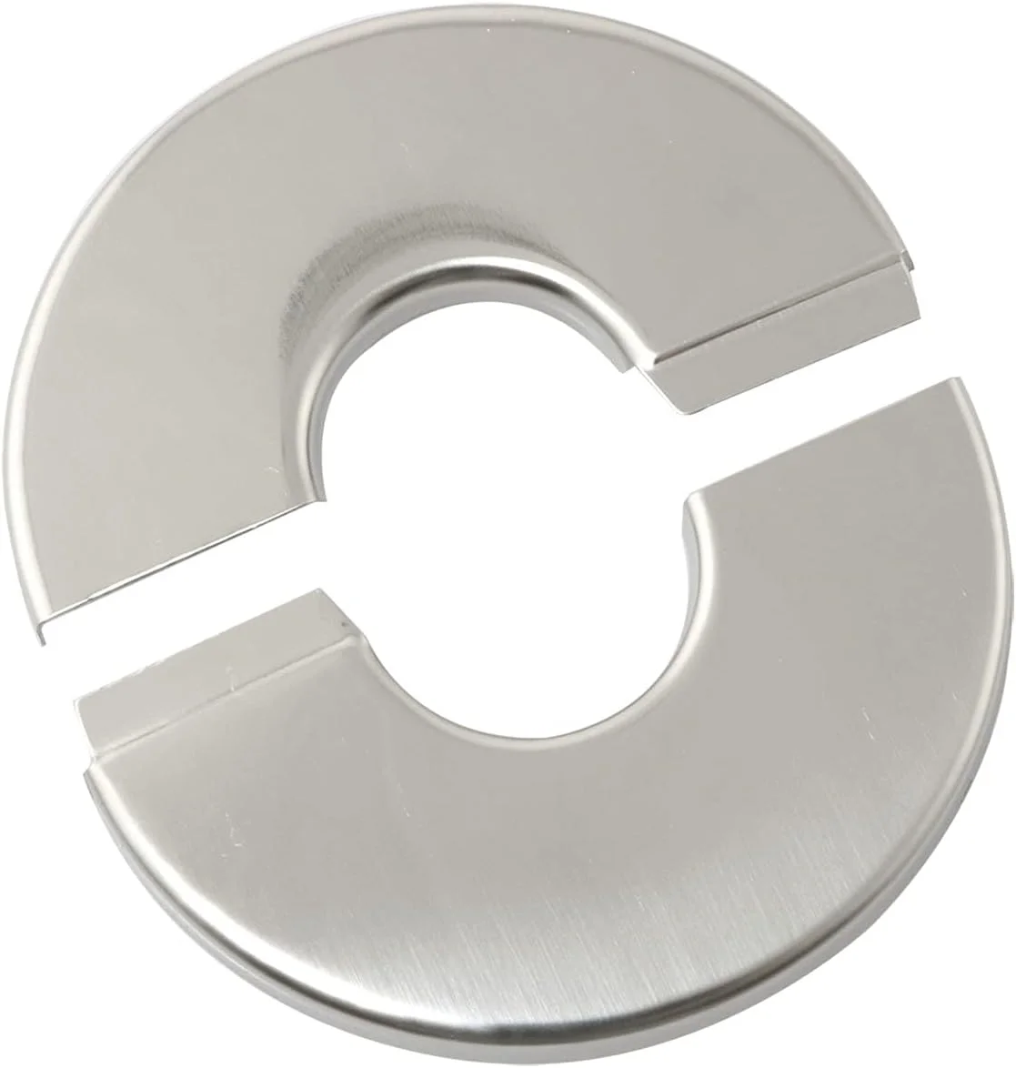 PZRT دو عدد فلنج دیواری شکاف دار، صفحه محافظ استیل ضد زنگ گرد روکش لوله آب نصب شده روی دیوار، لوازم جانبی برای لوله با قطر 22 میلی متر