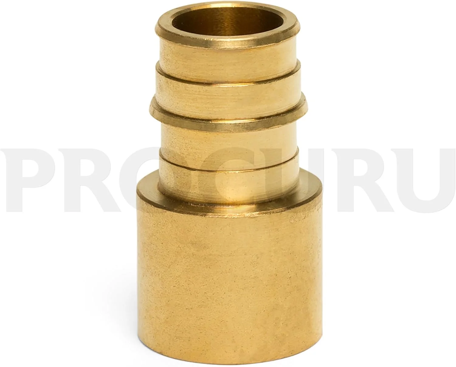 پک 10 عددی PROCURU، اتصالات 1/2 اینچ PEX-A به 1/2 اینچ مادگی، اتصالات لوله کشی برنجی انبساطی PEX-A F1960 (مناسب برای لوله مسی 1/2 اینچ)