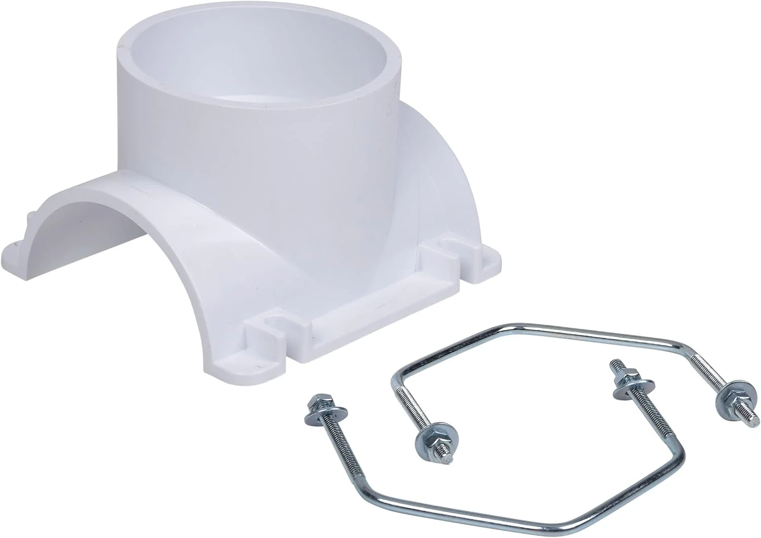 اتصال سه راهی زینی PVC سفید Oatey 43795، 4 اینچ در 4 اینچ