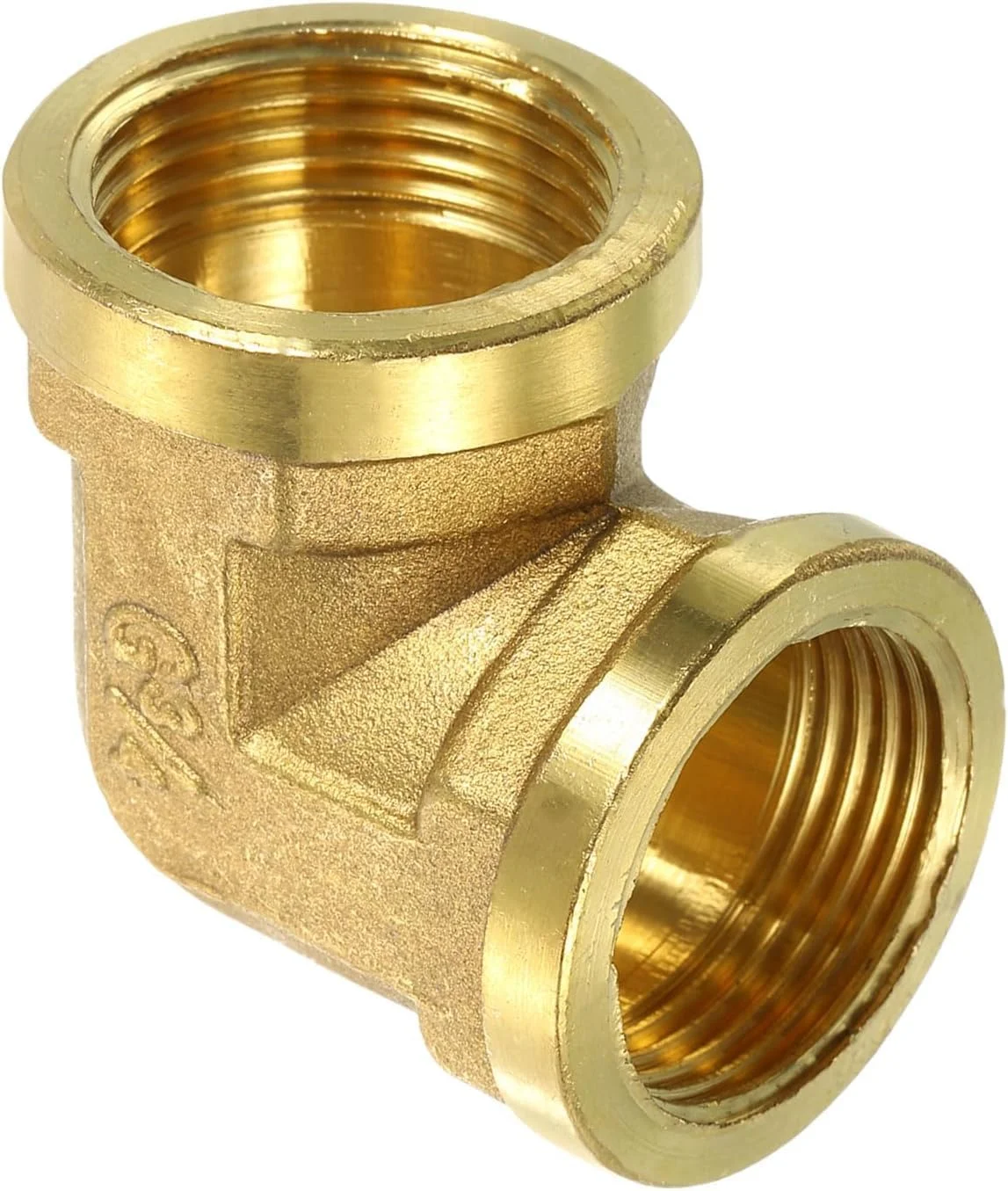 زانویی مادگی برنجی ORACZ | زانویی مادگی دنده ای برنجی | اتصال دهنده لوله سنگین | اتصالات لوله کشی مقاوم در برابر خوردگی | سایزهای موجود: 1/4 اینچ، 1/2 اینچ، 3/8 اینچ، 3/4 اینچ، 1 اینچ، 1-1/4 اینچ، 1-1/2 اینچ (1/2 اینچ، 2 عدد)