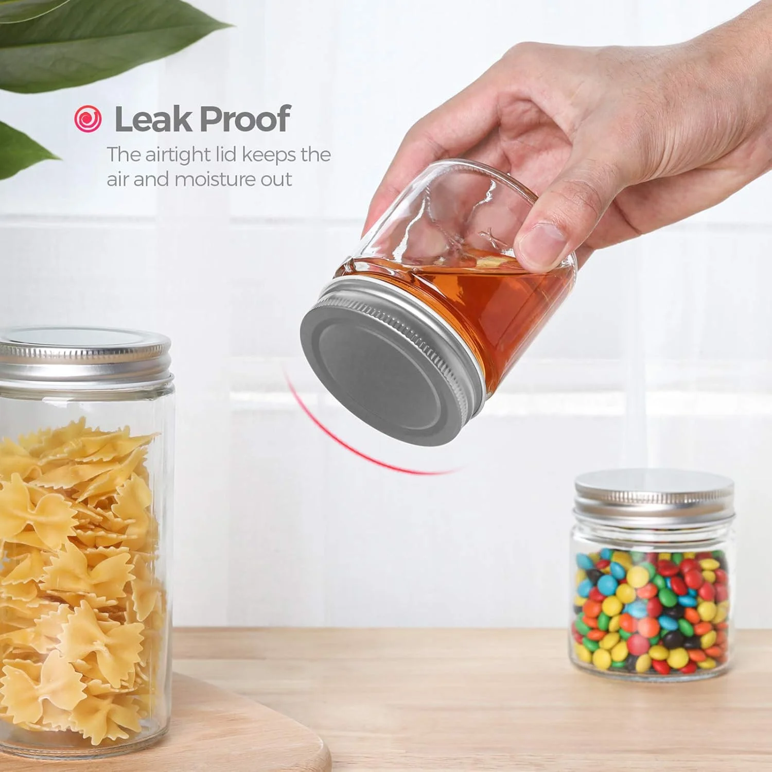 شیشه های مربا ComSaf با درب های فلزی معمولی (250 میلی لیتر)، شیشه های شفاف و دهان گشاد برای ادویه جات، عسل، مربا، ژله، ست 12 عددی