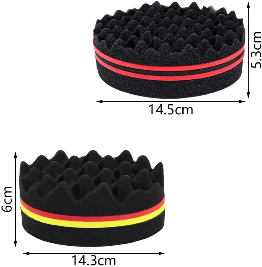 ست شانه پیک آفرو KOWVOWZ، اسفنج برس جادویی آرایشگری، اسفنج برس موی پیچ برای فر کردن موی مردان سیاه پوست به همراه دستکش + برس پیچ دو طرفه ست شانه پیک آفرو KOWVOWZ، اسفنج برس جادویی آرایشگری، اسفنج برس موی پیچ برای فر کردن موی مردان سیاه پوست به همراه دستکش + برس پیچ دو طرفه