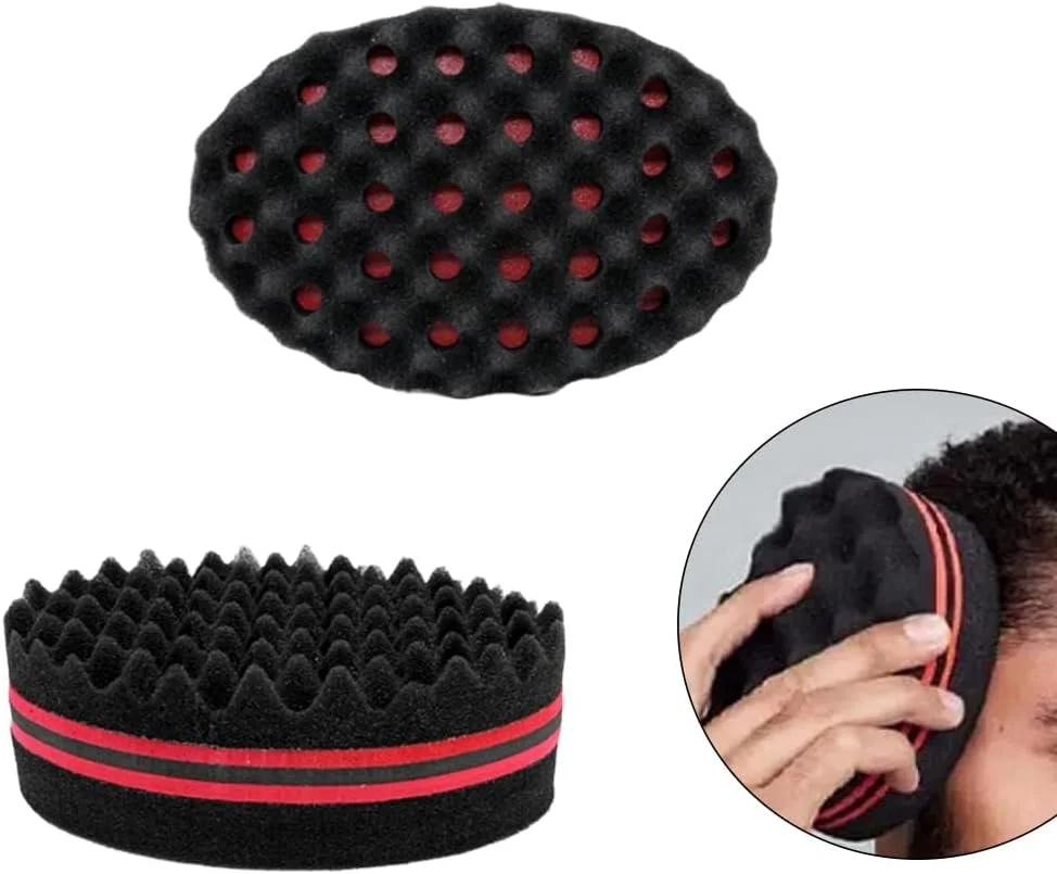 ست شانه پیک آفرو KOWVOWZ، اسفنج برس جادویی آرایشگری، اسفنج برس موی پیچ برای فر کردن موی مردان سیاه پوست به همراه دستکش + برس پیچ دو طرفه ست شانه پیک آفرو KOWVOWZ، اسفنج برس جادویی آرایشگری، اسفنج برس موی پیچ برای فر کردن موی مردان سیاه پوست به همراه دستکش + برس پیچ دو طرفه