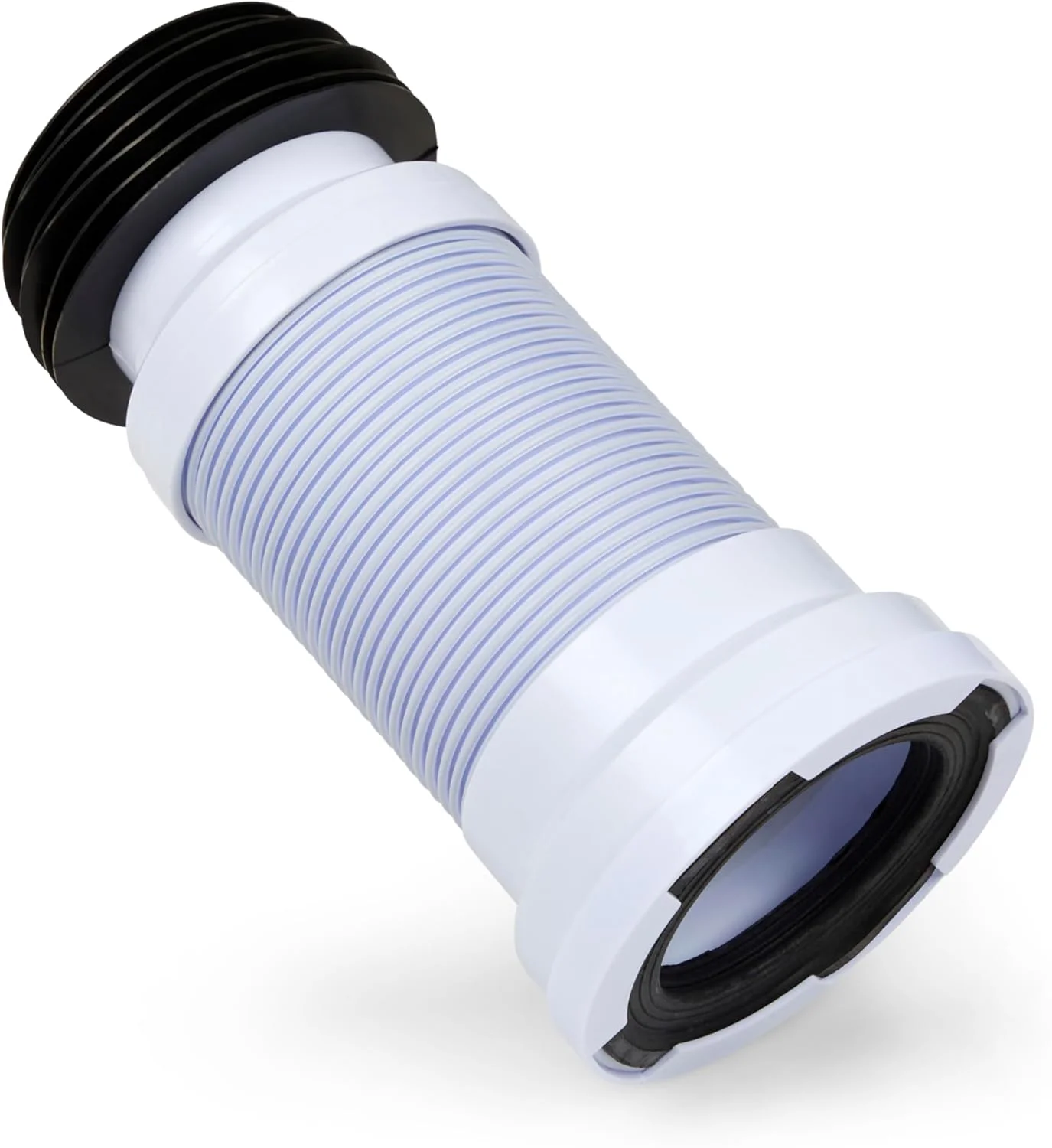 اتصال دهنده انعطاف پذیر توالت LavaTap، لوله فاضلاب انعطاف پذیر جهانی WC، اندازه 260mm-500mm