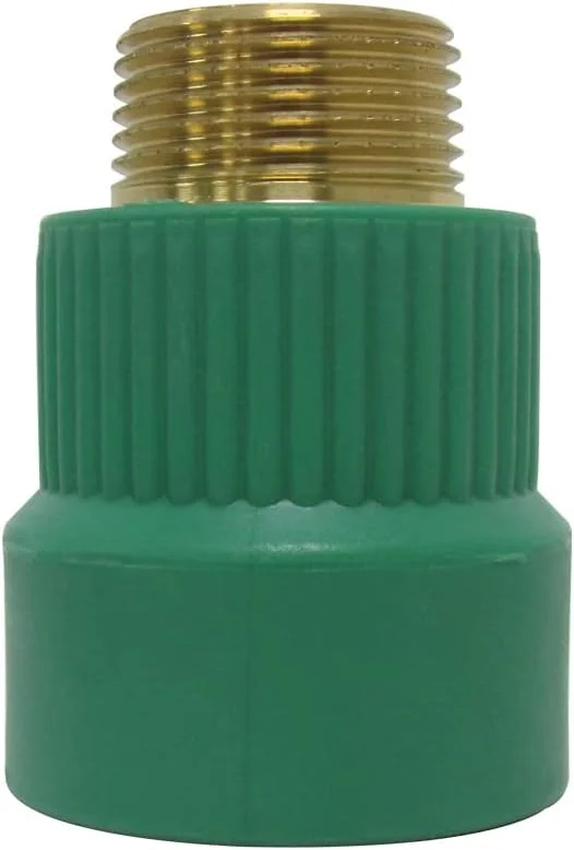 لوله و اتصالات PPR با فشار بالا و دوام طولانی RACO برای سیستم های لوله کشی گرمایشی و تامین آب گرم و سرد (25MM X 3/4 اینچ، سوکت نر)