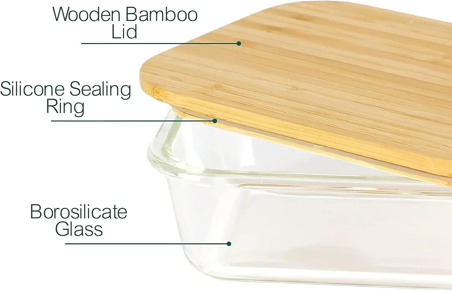 ظرف نگهداری مواد غذایی شیشه بوروسیلیکات Blackstone با درب چوبی و مهر و موم سیلیکونی قابل جابجایی BGC52 (640 میلی لیتر) ظرف نگهداری مواد غذایی شیشه بوروسیلیکات Blackstone با درب چوبی و مهر و موم سیلیکونی قابل جابجایی BGC52 (640 میلی لیتر)