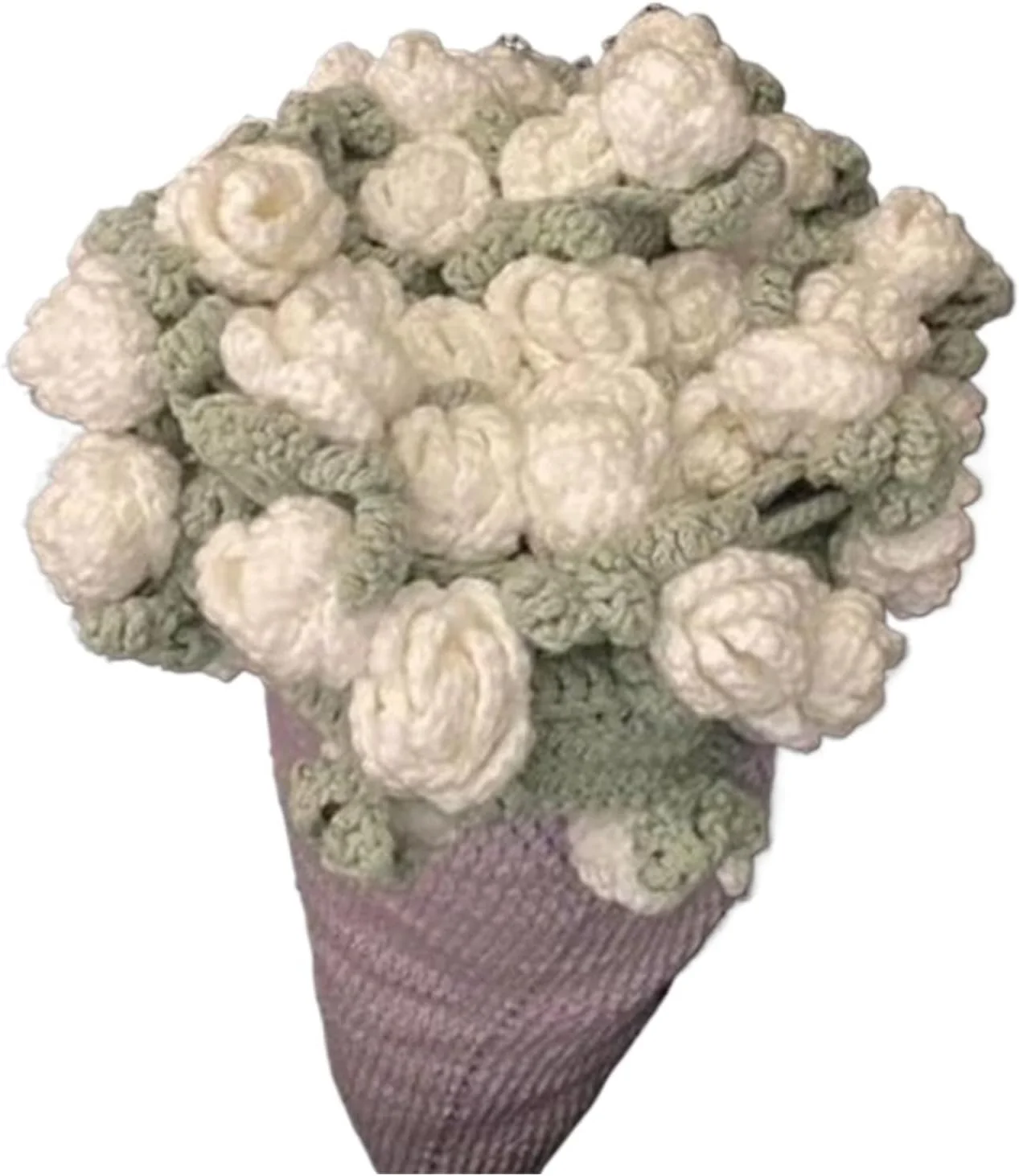 پتو پشمی طرح دسته گل رز دنج - شال مبل چهارخانه ریشه دار نخی مناسب ولنتاین (یاس 80 سانتی متر)