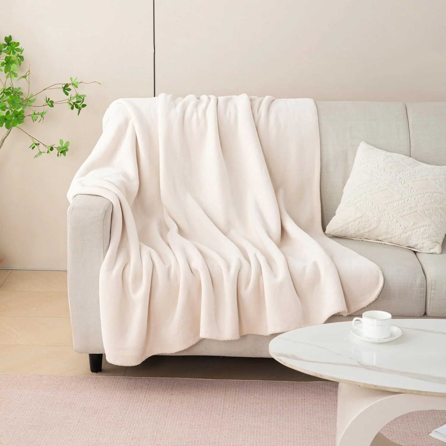 پتوی یک لایه دو رو کینگ HomeBox Logan Chenille - ابعاد 220x240 سانتی متر کد 168246702