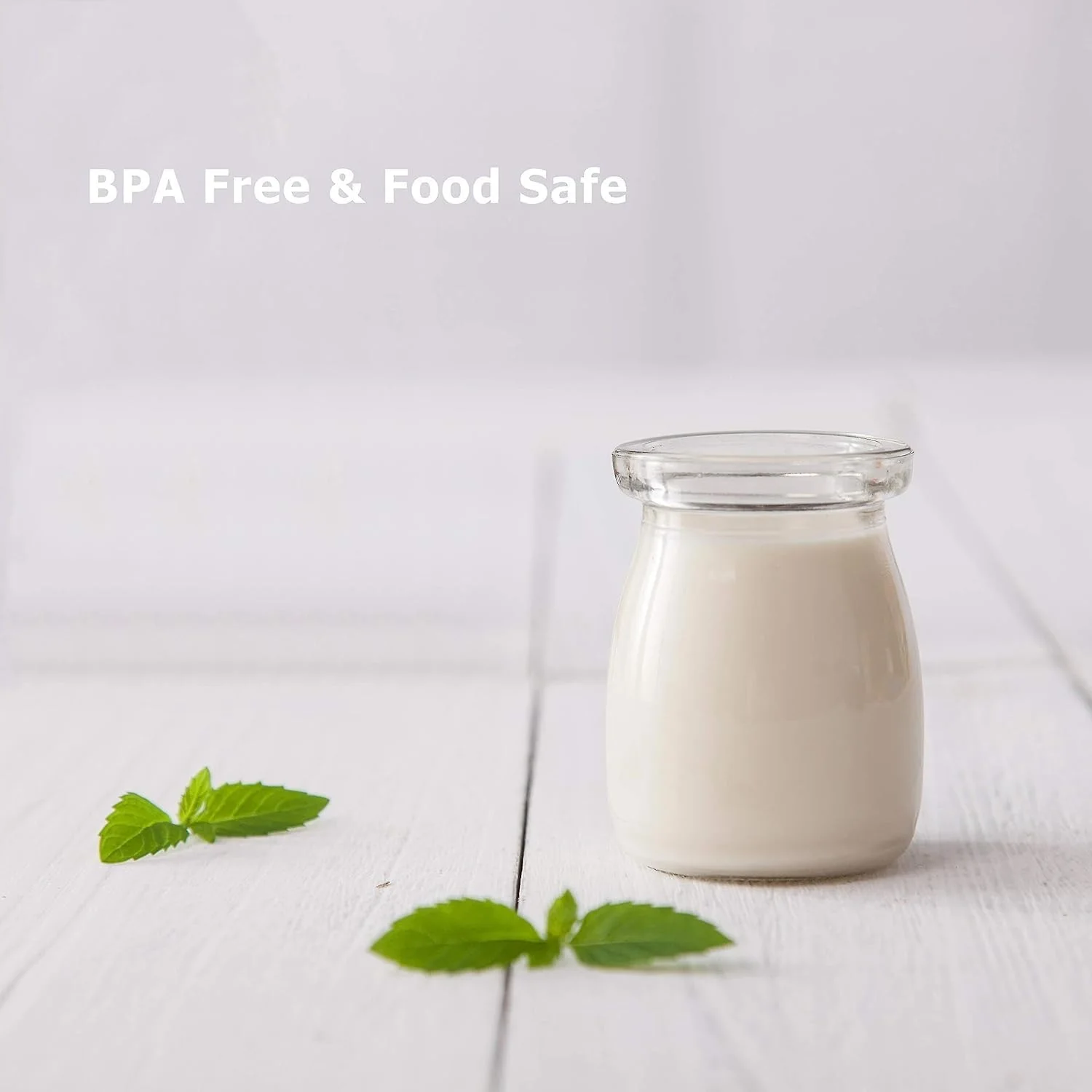 بطری های شیشه ای، بطری شیر شیشه ای شفاف 100 میلی لیتری با درب های سفید و محکم، 3 عدد، شیشه های آبمیوه قابل استفاده مجدد برای اسموتی، ماست، نگهداری نوشیدنی، ظروف نوشیدنی لبنی قدیمی