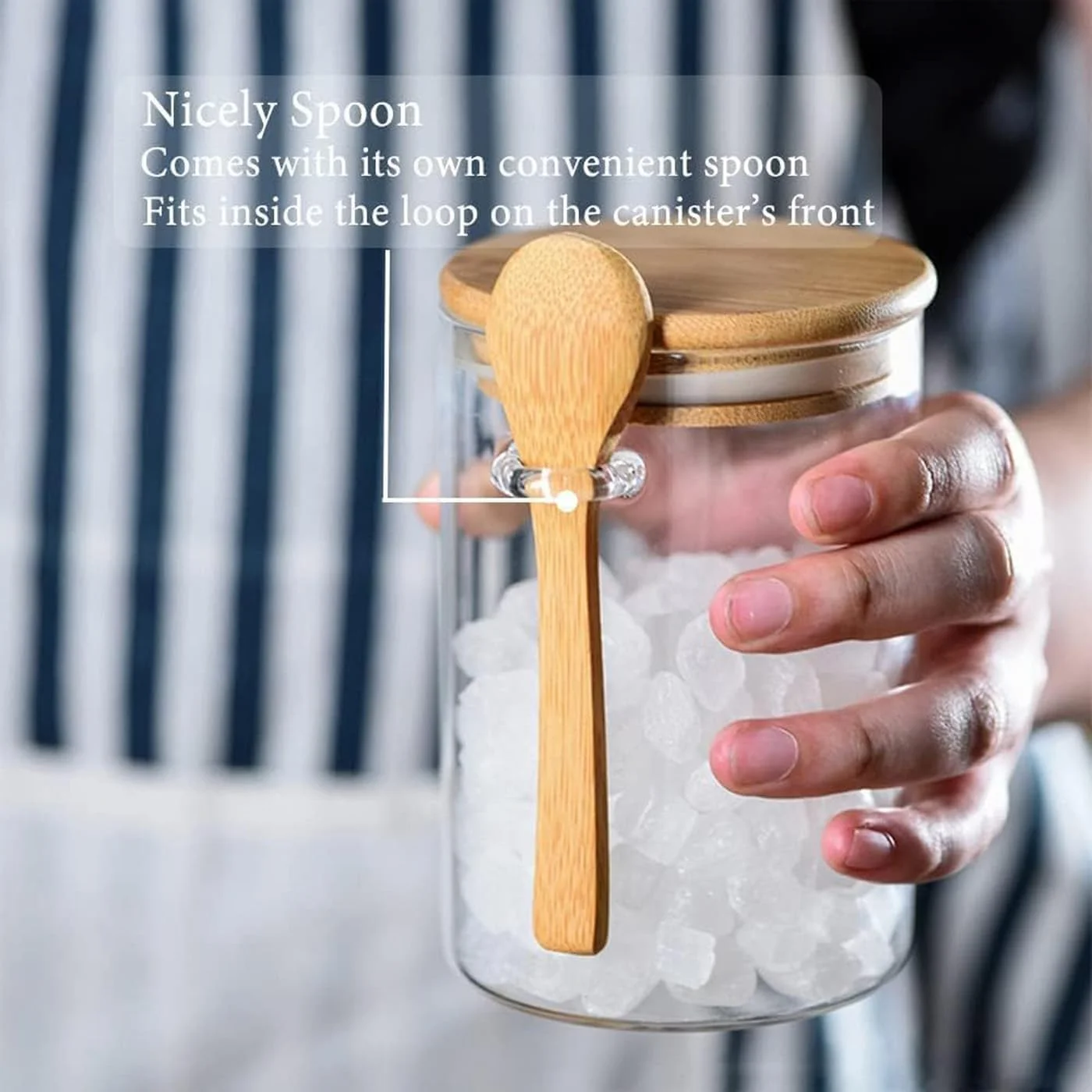 شیشه های مربا با درب و قاشق هواگیر، ظروف شیشه ای نگهداری مواد غذایی، ظروف اوت میل شبانه با درب، شیشه های آشپزخانه تزئینی برای ادویه، نمک حمام، چای، قهوه، قند، حبوبات 530 میلی لیتر شیشه های مربا با درب و قاشق هواگیر، ظروف شیشه ای نگهداری مواد غذایی، ظروف اوت میل شبانه با درب، شیشه های آشپزخانه تزئینی برای ادویه، نمک حمام، چای، قهوه، قند، حبوبات 530 میلی لیتر