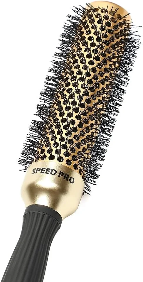 برس مو گاشلی مدل SP33 - برس حرارتی سرامیکی و فناوری یونی برای خشک کردن، حالت دادن، صاف کردن و ایجاد فر موهای موج دار