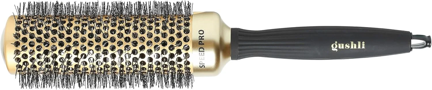 برس مو گاشلی مدل SP43 - برس حرارتی سرامیکی و فناوری یونی برای خشک کردن، حالت دادن، صاف کردن و ایجاد فر موهای موج دار