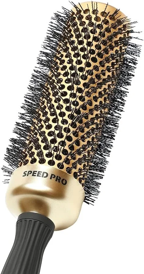 برس مو گاشلی مدل SP43 - برس حرارتی سرامیکی و فناوری یونی برای خشک کردن، حالت دادن، صاف کردن و ایجاد فر موهای موج دار