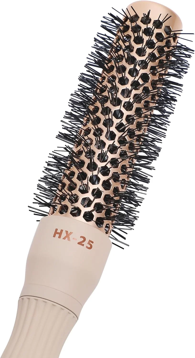 برس حرارتی گرد سرامیکی حرفه ای مو گاشلی Heat Xtreme HX25 برای خشک کردن و حالت دادن به مو