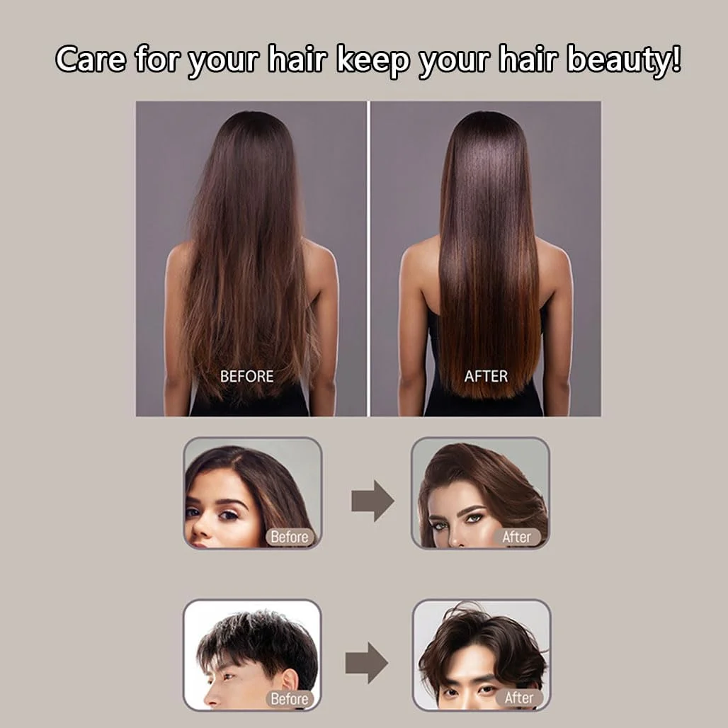 مجموعه 3 عددی برس گرد کوچک Goodern، برس مویی استوانه‌ای برای خشک کردن با سشوار، مجموعه ابزار برس فر کننده، شانه حالت دهنده، برس فر کننده موی سالنی برای موهای کوتاه، چتری، ریشه، صاف (15mm 18mm 20mm)