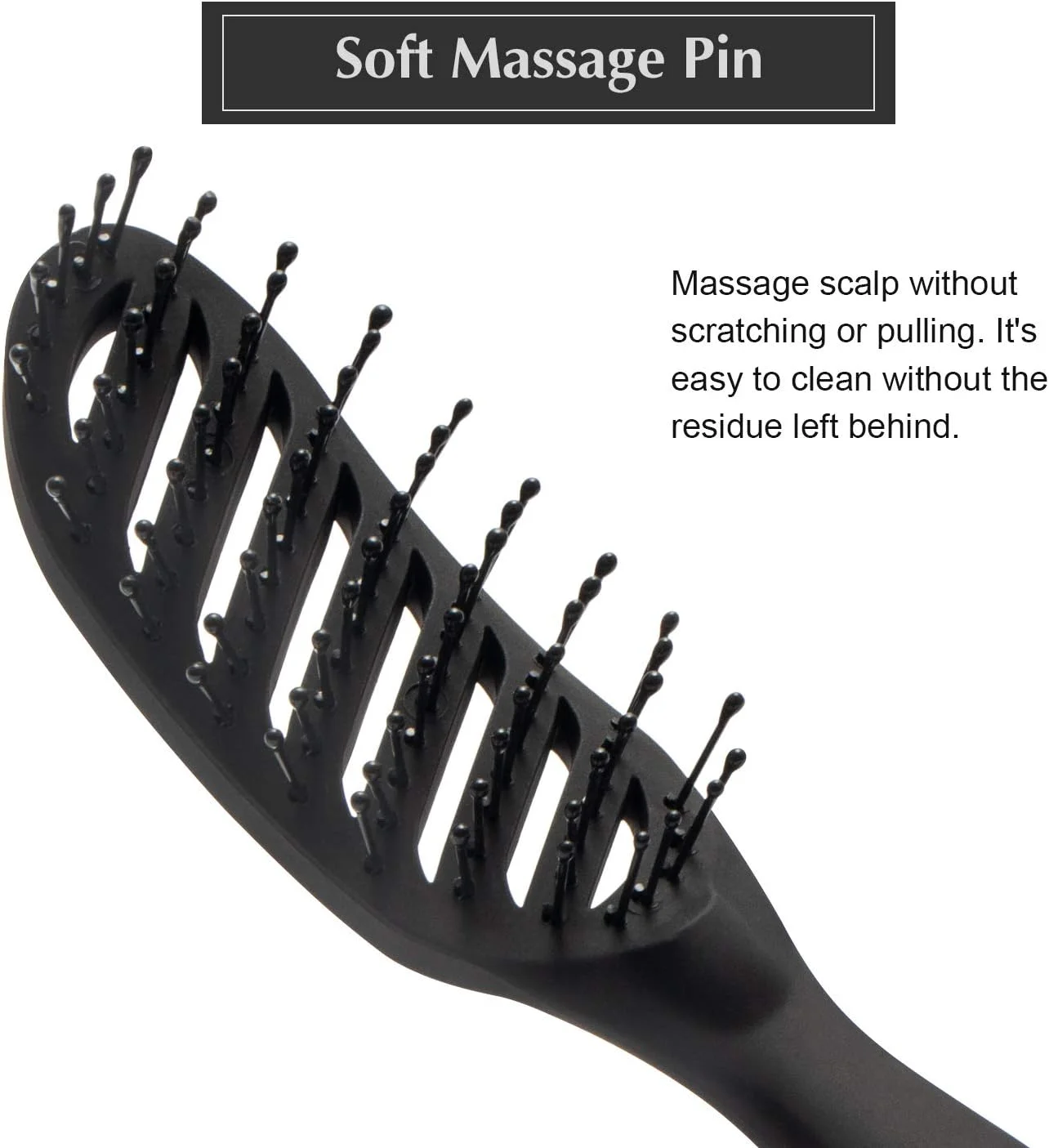 برس منحنی FIXBODY برای خشک کردن، حالت دادن و استفاده در سالن، برس باز کننده گره مو برای موهای کوتاه و ضخیم، مناسب برای آقایان و بانوان، افزایش حجم مو، مشکی برس منحنی FIXBODY برای خشک کردن، حالت دادن و استفاده در سالن، برس باز کننده گره مو برای موهای کوتاه و ضخیم، مناسب برای آقایان و بانوان، افزایش حجم مو، مشکی
