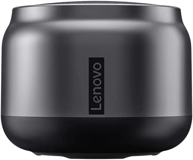 اسپیکر بلوتوثی قابل حمل Lenovo K3 Thinkplus، مینی اسپیکر بی سیم با صدای استریو بلند، بیس قدرتمند، اسپیکرهای فضای باز 5.0، جفت سازی دوگانه برای خانه، خاکستری