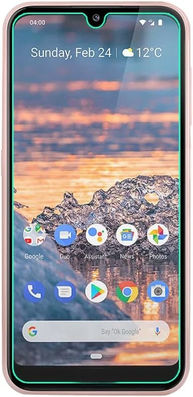 محافظ صفحه نمایش شیشه ای حرارت دیده [3 عددی] Mr.Shield برای نوکیا 4.2 [شیشه ژاپنی با سختی 9H]