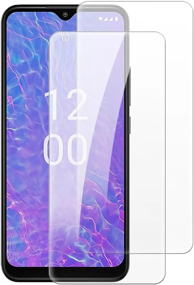 شاین تایم [بسته 2 عددی] محافظ صفحه نمایش شیشه ای حرارت دیده سازگار با نوکیا C210 (6.3 اینچ)، HD شفاف ضد خش بدون حباب سازگار با قاب