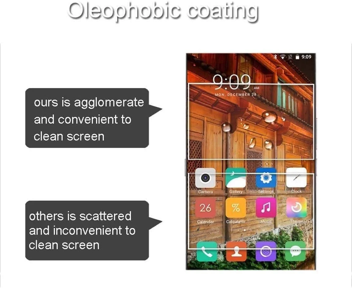 محافظ صفحه نمایش E-Hamii سازگار با نوکیا X20 5G [بسته 2 عددی] + محافظ پشت [بسته 2 عددی] شیشه حرارت دیده 9H [مقاوم در برابر خراش] بدون حباب [شفاف]