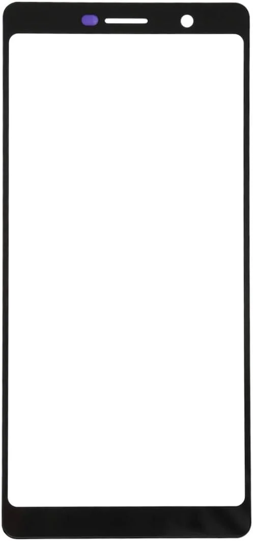 شیشه لنز بیرونی صفحه نمایش جلو برای نوکیا 7 پلاس / E9 پلاس (مشکی) شیشه لنز بیرونی صفحه نمایش جلو برای نوکیا 7 پلاس / E9 پلاس (مشکی)