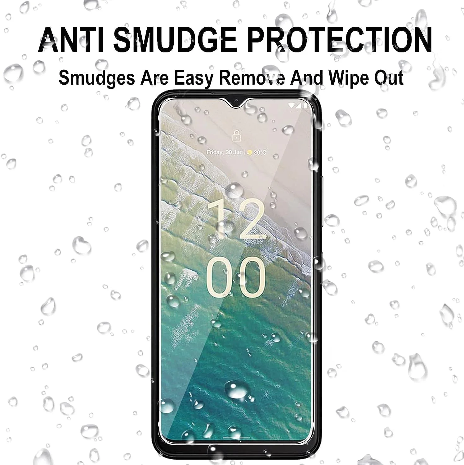 محافظ صفحه نمایش Gruattreay سازگار با نوکیا C32/نوکیا C22، بسته 2 عددی فیلم محافظ صفحه نمایش شفاف HD ضد خش با سختی 9H ضد اثر انگشت شیشه حرارت دیده مناسب با قاب گوشی برای نوکیا C32/C22 محافظ صفحه نمایش Gruattreay سازگار با نوکیا C32/نوکیا C22، بسته 2 عددی فیلم محافظ صفحه نمایش شفاف HD ضد خش با سختی 9H ضد اثر انگشت شیشه حرارت دیده مناسب با قاب گوشی برای نوکیا C32/C22